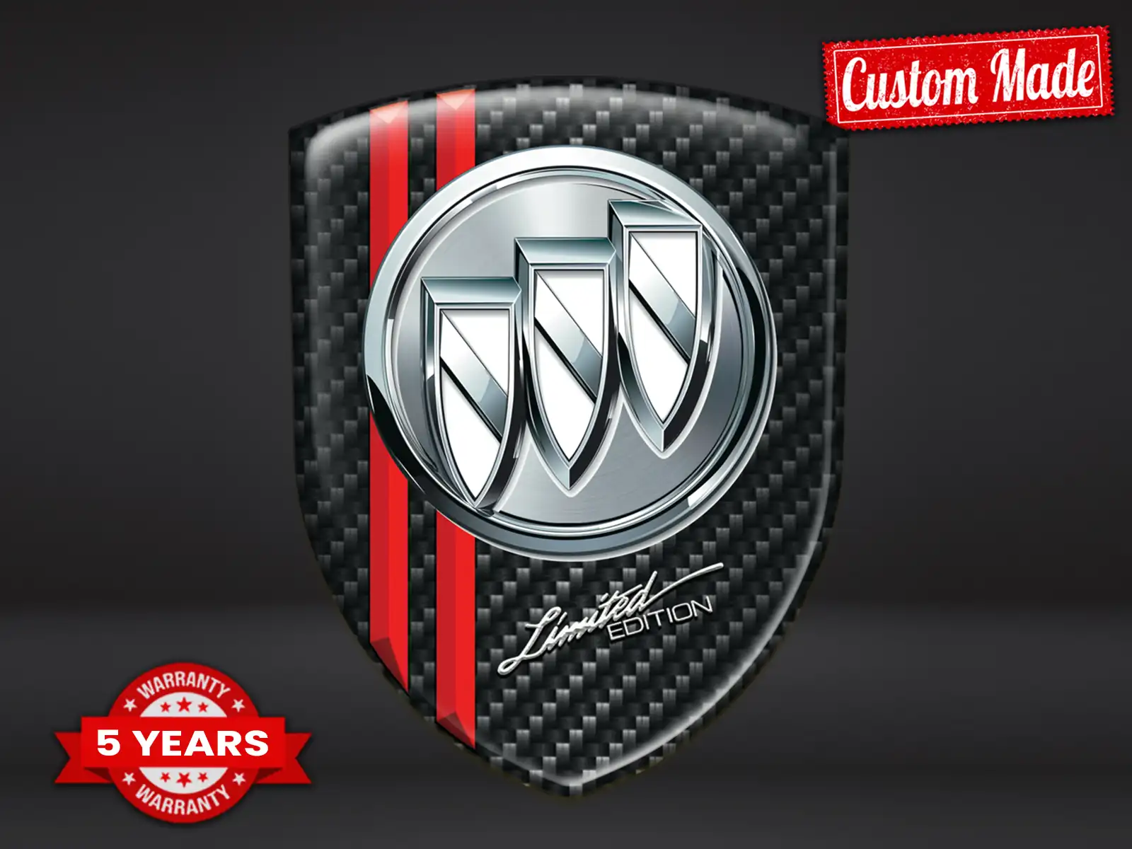 Buick Fensteraufkleber Luxus Hochwertig Professionell